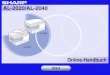 AL-2020/2040 Operation-Manual Online-Manual DE .Inhalts¼bersicht Benutzungshinweise zum Online-Handbuch