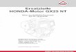 Ersatzteile HONDA-Motor GX25 NT - bornit.de · BORNIT -Die starke Marke für den Bau.® Seite 2 HONDA-GX25 NT Typ ST3 E-10 NOCKENWELLENRIEMENSCHEIBE Ref Ersatzteilnummer …