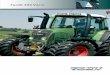 Fendt 400 Vario · 2 Eine starke Familie Mit dem neu entwickelten 400 Vario bietet Fendt den perfekten Allround-Traktor für Gemischt- und Grünlandbetriebe. Leicht, kompakt und wendig