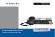 Concept PA 623i BA 281008 - umweltanalytik.com · Concept PA 623i Bedienungsanleitung Exklusiv für Ihre VTech Service-Hotline 0180 5 5190 aus dem Festnetz der Deutschen Telekom)