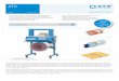 e: US-2000 AD - easyfairs.com · The US-2000 AD is a mobile, compact and automatic machine. The wide range of arch sizes allows an optimal adjustment to your pro-duct