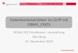 Datenbankstatistiken im Griff mit DBMS STATS · Datenbankstatistiken im Griff mit DBMS_STATS DOAG 2012 Konferenz + Ausstellung Nürnberg 21. November 2012