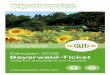 Fahrpläne und Sommerstreckennetz ... - bayerwald-ticket…€¦ · 2 3 GUTi steht für Gästeservice-Umwelt-Ticket. Langer Name, kurze Erklärung: Ihr macht Urlaub in einem der 25