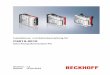 C6015-0010 - Beckhoff Information System - German · Die TwinCAT Technologie ist patentrechtlich geschützt, insbesondere durch folgende Anmeldungen und Patente: EP0851348, US6167425