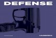 DEFENSE - umarex.de€¦ · defense Änderungen in farbe und design sowie technische verbesserungen, ... cal. 43 (art.-nr. 2.4771-1), 8 schuss distanz streukreis 5 cm 4 cm