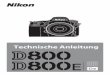 Technische Anleitung - Nikon Tech Guide/D800... · 4 Aufnahmetechniken Bei einer Auflösung wie im Fall der D800/D800E führen selbst minimale Kamera-Verwacklungen zu nachweisbarer