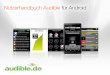 Nutzerhandbuch Audible für Androiddownload.audible.com/adde/mobil_pdfs/audible_android... · 3 Neu bei Audible? Sie können die App auch ohne Audible-Benutzerkonto ausprobieren