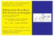 Nierenhofer Dressurtage - zrfvhattingen.dezrfvhattingen.de/turniere/programmhefte/28.pdf · Kübler,Ilona Gabriele 1 RSV Gut Neuenhaus 04 e.V 0142 Living Daylight 3 Anzahl der Startplätze: