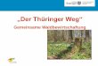 „Der Thüringer Weg“ - alr-thueringen.de · Ausgangslage Realteilungsgebiet ungeklärte Eigentumsverhältnisse aufgrund nicht fortgeführter Grundbücher örtlich nicht auffindbare