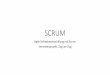 SCRUM - informatik.hu-berlin.de · Rollen •Product Owner (WIR): •Definition von Produkt-Features (User Stories) •Priorisieren der Features für die nächsten Sprints •Scrum