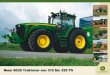 Neue 8030 Traktoren von 215 bis 320 PS - schweizer … · John Deere hat mit der Einführung ... 8130 – 15 PS 8230 – 40 PS 8330 – 70 PS 8430 – 95 PS ... (Serie auf 8430 und