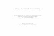 Essays in Applied Econometrics - MADOC · Essays in Applied Econometrics Inauguraldissertation zur Erlangung des akademischen Grades eines Doktors der Wirtschaftswissenschaften 