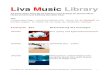 Liva Music Librarylivamusiclibrary.ch/wp-content/uploads/2014/10/Liva-Music-Library... · LM1047 Authentic contemporary and traditional Brazilian flavours including Bossa Nova, Samba