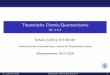 Theoretische Chemie/Quantenchemie · Literatur Ira N. Levine, Quantum Chemistry (Prentice Hall, 1999) Donald A. McQuarrie, Quantum Chemistry (Palgrave Macmillan, 2007) Attila Szabo,