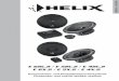 E 62C.2 / E 52C.2 / E 42C.2 E 6X.2 / E 5X.2 / E 4X · 8 General instructions for connecting HELIX speaker systems We strongly recommend that you operate the com-plete audio system
