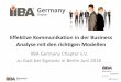 Effektive Kommunikation in der Business Analyse … · Effektive Kommunikation in der Business Analyse mit den richtigen Modellen IIBA Germany Chapter e.V. zu Gast bei Signavio in