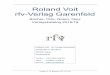 Roland Voit rfv-Verlag Garenfeld Katalog.pdf · Version 0.19, gültig bis 30.12.2019 Roland Voit rfv-Verlag Garenfeld Bücher, CDs, Noten, Quiz Verlagskatalog 2018/19 Roland Voit