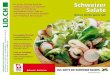 Ein bunter Streifzug durch das Schweizer Salaten. Mit ... · Um Ihrem Salat das gewisse Etwas zu ver-leihen, können Sie ihn mit den verschiedensten Kräutern wie etwa Schnittlauch,