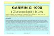 GARMIN G 1000 (Glascockpit) Kurs - von der Lippevon-der-lippe.org/dokumente/GARM.pdf · Peter von der Lippe Garmin Kurs VFR 3 Bedienungsorgane beim PFD 1. Frequenzwahl NAV (links)
