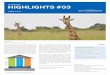 HIGHLIGHTS # 0 3 - senckenberg.de · ständige Giraffenarten gibt. Bisher war man von lediglich einer einzigen Giraffenart mit neun Unterarten ausgegangen. Dem über-raschenden Befund