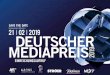 KATEGORIEN - deutscher-mediapreis.submit.to · bausteine, der die Bedürfnisse des Kunden vorbildlich umsetzt und einen nachweisbaren Media-Erfolg aufweist. Worauf die Jury dabei
