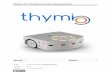 Thymio VPL Workshop für die Sekundarstufe Ithymioschoolprojects/... · Thymio VPL Workshop für die Sekundarstufe I V2.0 Seite 2 / 13 Bedienung des Thymio Verwendung der Tasten: