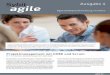 Sybit Ausgabe 4 agile · Scrum dagegen ist eine sogenannte agile Projektmanagement - methode (kein Prozessmodell!), die nach den Prinzipien des Agilen Manifesto7 konzipiert wurde
