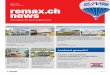Weiach - Escapenet · remax.ch Das Magazin für den Immobilienmarkt Herbst 2016 Region Zürich Auflage: 116’700 Ex. Weiach Neubau-Projekt: 3 Einfamilienhäuser an Top-Lage
