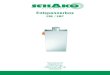 Entspannerbox - schako.com · Inbetriebnahme mit Einstellgerät GUIV-A ... NW V Belimo kompakt Belimo / Siemens / Gruner Gruner (auf Wunsch) NW V Sauter RLP (mm) vmin vmin vmax vmin