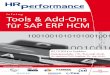 Infotag Tools & Add-Ons für SAP ERP HCM - · PDF filesowie das Stammdatenmanagement abgedeckt. SAP ERP HCM lässt sich als integriertes System für die komplette Personalarbeit charakterisie-