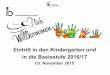 Eintritt in den Kindergarten und in die Basisstufe 2016/17breitenrain-lorraine.ch/wp-content/uploads/2016/06/2015_11_03... · Misserfolg, Konzentrationsfähigkeit / Ausdauer erweitern