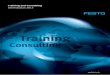 Training and Consulting - Festo Didactic · Education Bildungsausstattungen für die Bereiche Mechatronik, Fabrik- und Prozessautomation ... Organisation agieren wir praxis-nah und