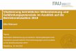 Vitalisierung betrieblicher Mitbestimmung und ... · Magdeburg, 16. Mai 2018. Gliederung 1. Zentrale Ergebnisse der OBS-Studie 2. Gefährdungspotentiale bzw. ... den Zuständigkeitsbereichen