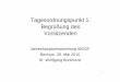 Tagesordnungspunkt 1: Begrüßung des Vorsitzenden · Hofesarchiv Vennemann in Gescher-Tungerloh • 11.11.2009 ... • 13.01.2010 – Prof. Dr. Wilfried Reininghaus: Die Bankiersfamilien