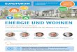 ENERGIE UND WOHNEN - euroforum.de · Elektro-Ladesäulen in Eigenregie verwalten und abrechnen Investitionskosten, Fördermittel, Stromtarife für Mieter mit ... Skalierbare Smart
