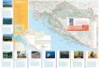Straßen- und Tourismuskarte Kroatiens · Minuten Fahrt von Gospić können Sie in Karlobag ein Bad nehmen, wo das Meer immer von dem Wasser gekühlt wird, das in reicher Fülle aus
