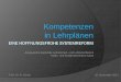 Kompetenzen in Lehrplänen - lehrplanforschung.ch · Mündigkeit als Erziehungsziel ... Heinrich Roth 1971 II. S. 180. ... pädagogisches Konzept als eine internationale pädagogische