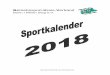 Betriebssport-Kreis-Verband .Sportkalender2018 mit   Betriebssport-Kreis-Verband Bonn