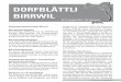 DORFBLÄTTLI BIRRWIL · Max Holliger Muldenservice GmbH ... Es handelt sich um eine Zusammenfassung ... Rechte auf Sonntag, 21. August 2011, festge-legt