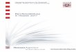 Berufsausbildung in Hessen 2017€¦ · Berufsausbildung in Hessen 2017 Stefan Kuse unter Mitarbeit von Heiko Müller und Simon Schiefer HA-Report Nr. 946 Wiesbaden 2017