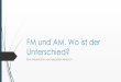 FM und AM. Wo ist der Unterschied? - Projektlabor Forumservice.projektlabor.tu-berlin.de/wordpress/weckman/wp-content/... · 1.Einführung Hörfunk •Übertragung von Information