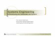 Systems Engineering - VDI Verein Deutscher … · Vorlesung Elektrotechnik – Grundlagen I: Stationäre Vorgänge – Teil 2, Seite 3 ... •die Bauphase (Bauwerk, TGA als Grundlage