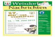 3085 Dresden-OT-Weixdorf 22 17 · · Bericht der Dresdner Bäder GmbH - Vorbereitung Bad- ... - Lothar Klein hat zur Wende 1989/1990 politische Verantwor- ... und seit 2004 Stadtrat