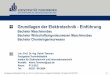 Grundlagen der Elektrotechnik - Einführung · Grundlagen der Elektrotechnik für MB, Jun.-Prof. Dr.-Ing. Katrin Temmen, Fachgebiet Technikdidaktik, Uni Paderborn WS 2011/2012 