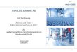 AVA-CO2 Schweiz AG - LAV Markranstädt GmbH Neumann - AVA-C… · werden die Klärschlammausbringung zu Düngezwecken beenden und Phosphor und ... • Klärschlamm Kohle wird auf