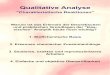 Qualitative Analyse - glaum.chemie.uni-bonn.de · Aufgaben der Analytischen Chemie Analyse (Zerlegung) Messung (Erkennung der Eigenschaften) Synthese (Zusammenfügung) Analytische