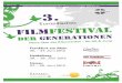 Frankfurt am Main 25. – 27. Juni 2012 - feierabend.de · 3 Grußwort von den Veranstaltern Das „Europäische Filmfestival der Generationen“ begrüßt Sie herzlich zur dritten