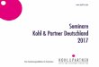 Seminare Kohl & Partner Deutschland 2017¼hrer... · teilnehmenden Betriebe; Rollenspiel: die richtige Reaktion im Krisenfall . Marketing-Workshop: Marketing auch für‘s kleine