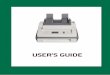 USER’S GUIDE - cdn0.scrvt.com€¦ · Die getrennte Sammlung ist Voraussetzung für die Wiederverwendung und das Recycling von Wertstoffen, ... elektrische und elektronische Geräte
