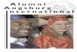 Alumni Augsburg international · Zeitschrift für ausländische Absolventinnen und Absolventen der Universität Augsburg • 1/Februar 2001. 1/Januar 2001 3 dem Ausland, die an der